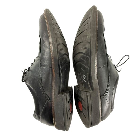 Ecco Holton Apron Toe Tie Oxford Shoes Men EU 42 US 8 Black Leather Dress Lace main image 12